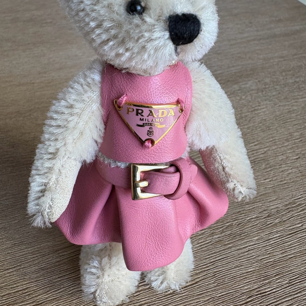 Prada Teddy Keychain Charm - Picture 6 of 12